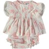 Primavera Dress And Bloomer Set Red - Mixed Apparel Set - 1 - thumbnail