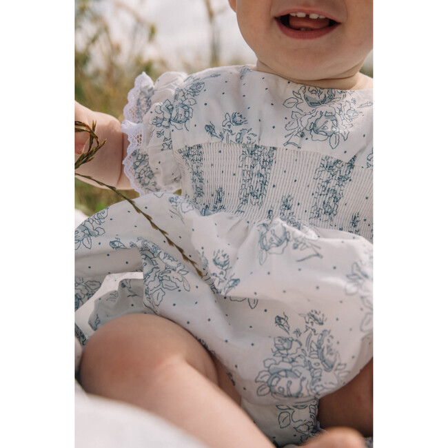 Primavera Dress And Bloomer Set Blue