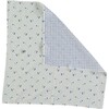 Baby Swaddles Blue floral - Swaddles - 2