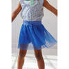 Girls Pleated Skort, Sky Blue - Skirts - 2