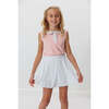 Girls Twirly Skort, White - Skirts - 3