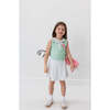 Girls Twirly Skort, White - Skirts - 4