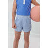 Girls Seersucker Super Short, Blue Seersucker - Shorts - 3
