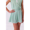Girls Twirly Skort, Green - Skirts - 4