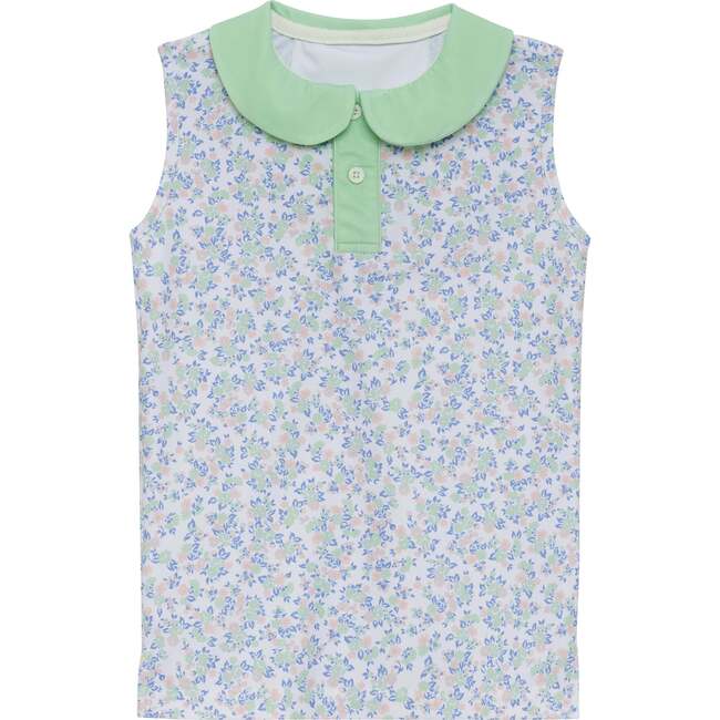Girly Girls Tank Top, Floral/Green
