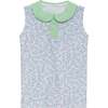 Girly Girls Tank Top, Floral/Green - Tank Tops - 1 - thumbnail