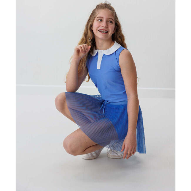 Girly Girls Tank Top, Sky Blue - Tank Tops - 2