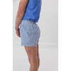 Girls Seersucker Super Short, Blue Seersucker - Shorts - 5