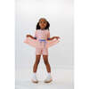 Girls Tennis Skort Dress, Pink - Dresses - 3