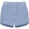 Boys Seersucker Super Short, Blue Seersucker - Shorts - 1 - thumbnail