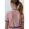 Girls Tennis Skort Dress, Pink - Dresses - 6