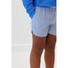 Boys Seersucker Super Short, Blue Seersucker - Shorts - 2