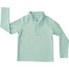 Boys Half Zip, Palm Green - Sweatshirts - 1 - thumbnail