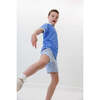 Boys Seersucker Super Short, Blue Seersucker - Shorts - 6