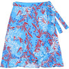 Women's Bengala Skirt, Blue - Skirts - 1 - thumbnail