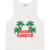 Adult Monkey Forest Tank, White - Tank Tops - 1 - thumbnail
