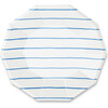 Cobalt Frenchie Striped Small Plates - Tableware - 1 - thumbnail