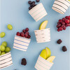 Cool Palette Frenchie Striped Baking Cups - Tableware - 2