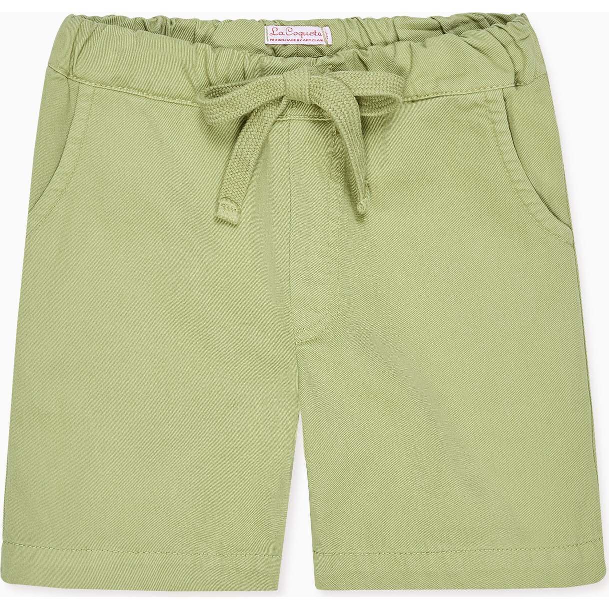 Olive Green Cortino Boy Shorts - Shorts - 1