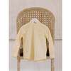 Lemon Stripe Mateo Cotton Long Sleeve Boy Shirt - Shirts - 2