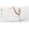 Quilted Madison Crossbody, Chalk Liquid - Bags - 1 - thumbnail