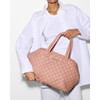 Medium Metro City Tote, Dusty Rose - Bags - 4