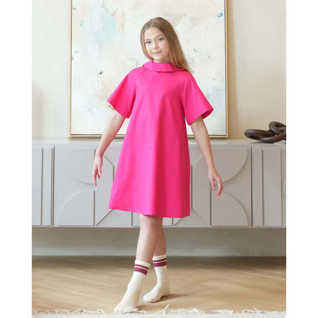 Mae Dress, Hot-Pink - Dresses - 3