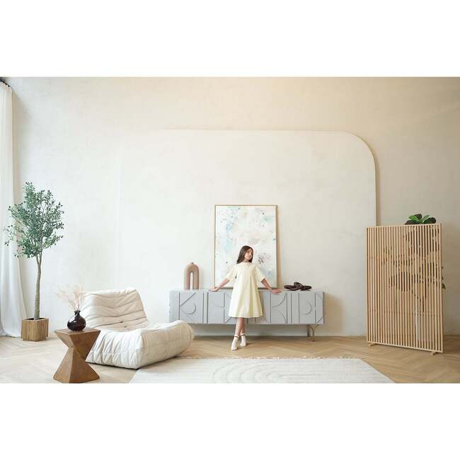 Mae Dress, Light-Yellow - Dresses - 5