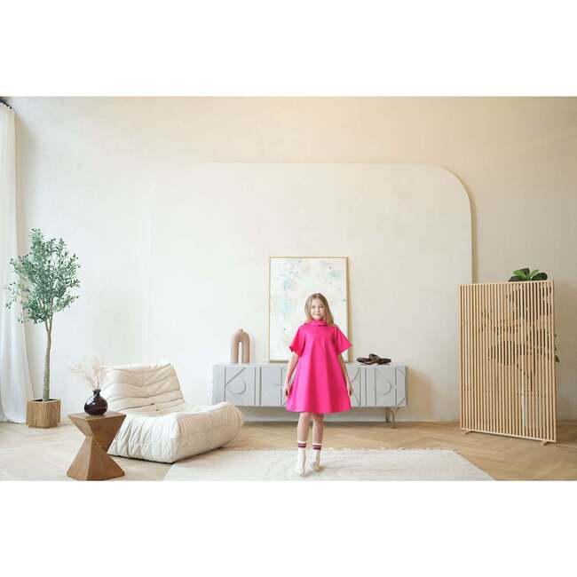 Mae Dress, Hot-Pink - Dresses - 7