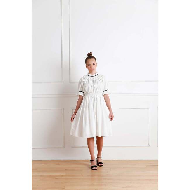 Ellie Dress, White - Dresses - 4