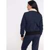 Barcelona Aviator Jacket, Navy - Jackets - 2