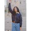 Barcelona Aviator Jacket, Navy - Jackets - 5