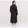 Audrey Classic Trench Coat, Black - Jackets - 3