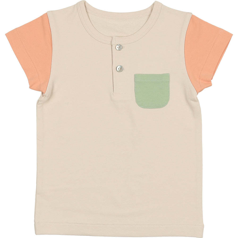Sunshine Rainbows Boys Top, Tangerine - Cardigans - 1