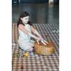 Sunshine Rainbows 3/4 Sleeve Dress, Tangerine - Dresses - 2
