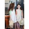 Sunshine Rainbows 3/4 Sleeve Dress, Tangerine - Dresses - 3