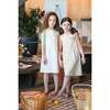Sunshine Rainbows 3/4 Sleeve Dress, Tangerine - Dresses - 4