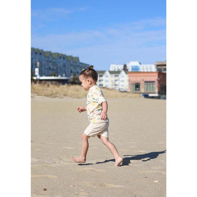 Summer Fun 2Pc Set, Beige Multi - Mixed Apparel Set - 2