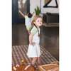 Sunshine Rainbows Short Sleeve Dress, Sage - Dresses - 3