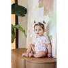 Ribbon Tie Romper, Pink Rose - Rompers - 2