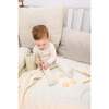 Ribbed Pineapple Footie, Beige Boy - Footie Pajamas - 2