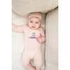 Rain Boot Print Footie, Mauve - Footie Pajamas - 2