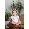 Pretty Poppies Romper, Ivory - Rompers - 3