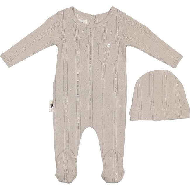 Pocket Cutie Footie, Grey