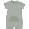Mesh Sport Romper, Sage - Rompers - 1 - thumbnail