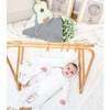 Pointelle Leaves Footie, Ivory - Footie Pajamas - 2
