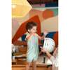 Mesh Sport Romper, Sage - Rompers - 2