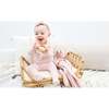 Line Art Footie, Powder Pink - Footie Pajamas - 2