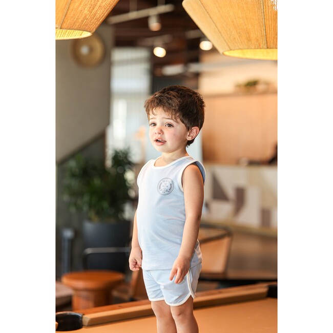 Montee Golf Course 2Pc Set, Baby Blue - Mixed Apparel Set - 2