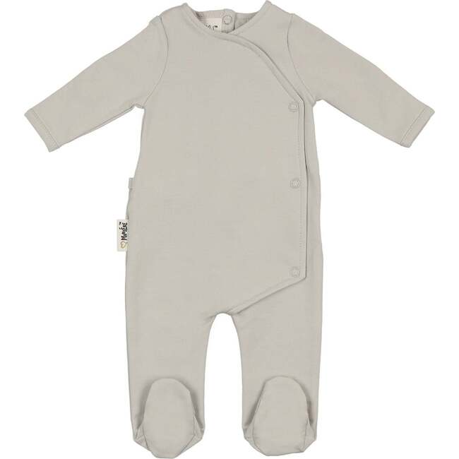 Snap Wrap Footie and Beanie Set, Mint